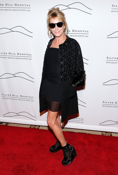 Lisa Jackson na festa do Silver Hospital em Nova York