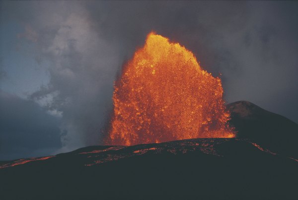 Volcanic eruptions massively disrupt the ecosystems within their footprint.