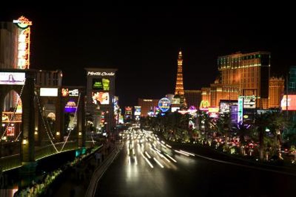 The Las Vegas Strip has some of the world's largest casinos.