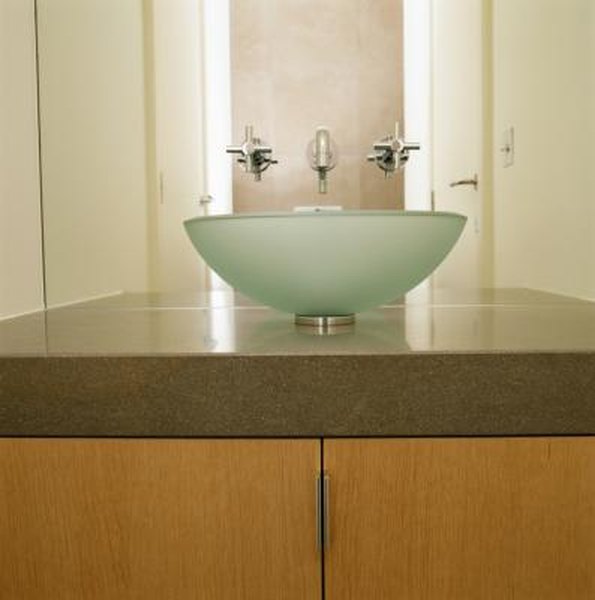 Installing Vessel Sinks Home Guides Sf Gate