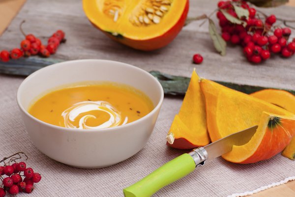 A abóbora é rica em vitaminas, antioxidantes e outros nutrientes