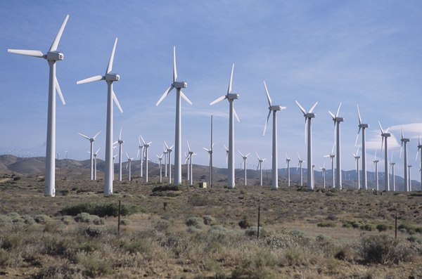 Large deserts in the southwestern United States are perfect for solar energy plants and coastal winds make ideal conditions for the installation of wind farms near the continental shelf.