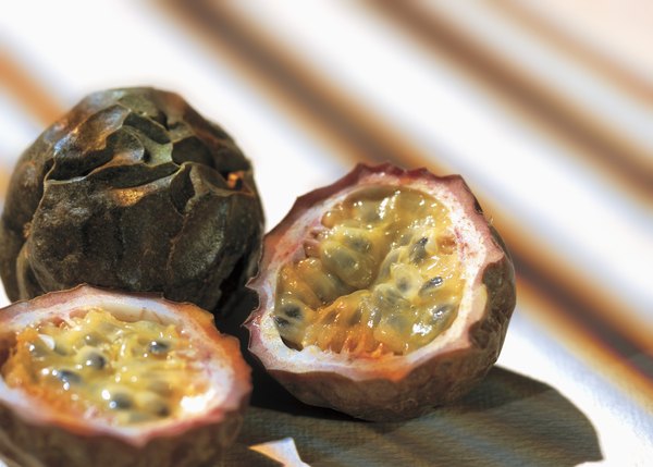 O maracujá (foto) é um dos mais calmantes mais comuns