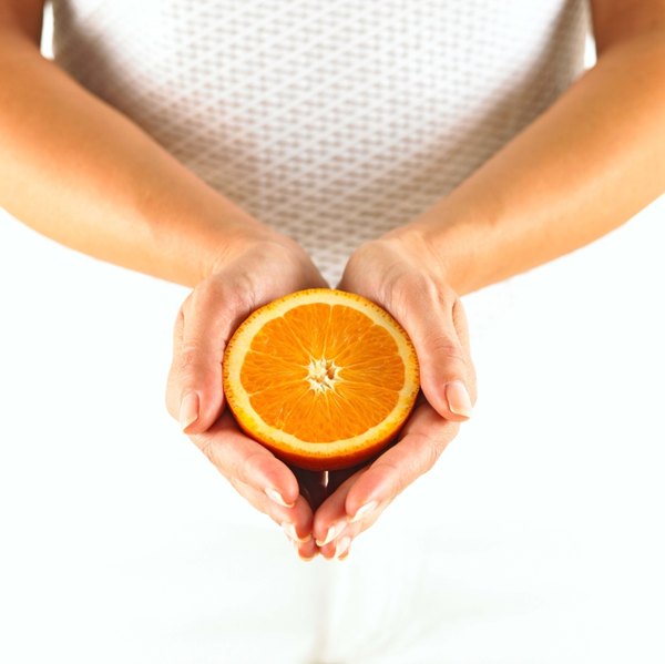 A laranja é o alimento mais rico em vitamina C