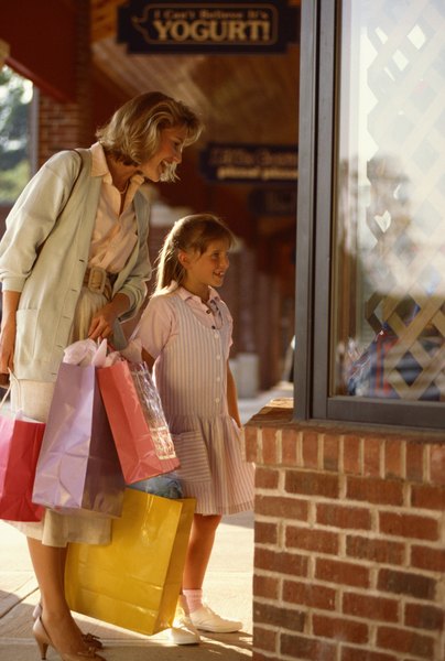 Commercial strip centers are a major feature of urban encroachment or urban sprawl