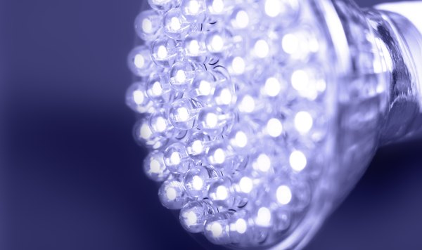 Lit LED bulb