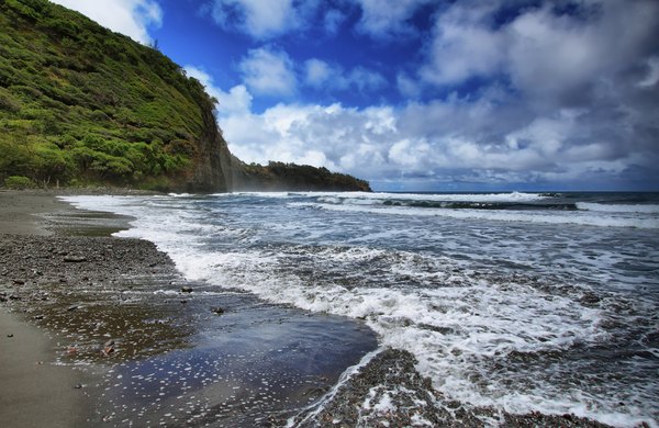 The Pacific Ocean.