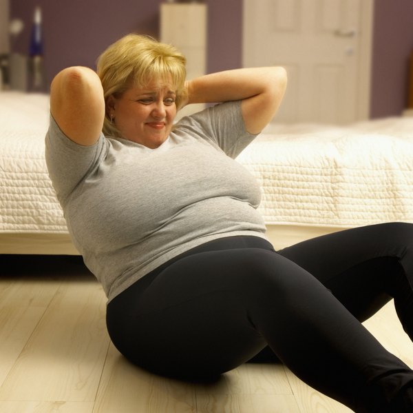 Situps To Really Lose Belly Fat Woman