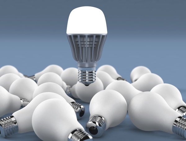 LED bulbs last much longer then older bulbs