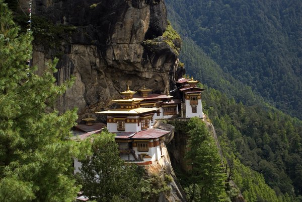 There are many Buddist monastaries in the Himalayas.