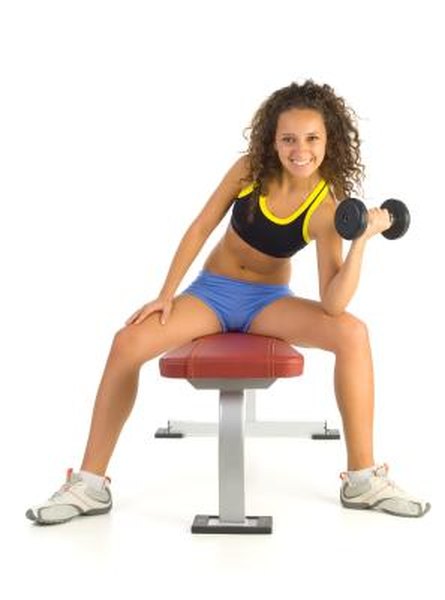 The Best Exercise Workouts With Dumbbells For A Womans Chest Woman