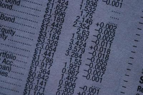 A spreadsheet can calculate variable compound interest.