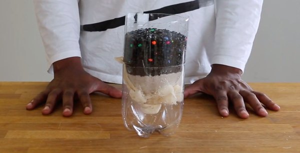 diy water filtration experiment