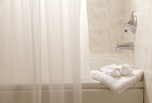 How To Pick The Proper Width For A Shower Curtain Home Guides Sf How To Pick The Proper Width For A Shower Curtain Home Guides Sf Gate