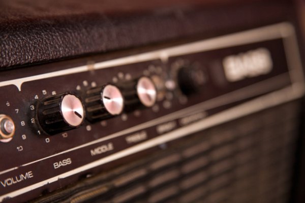 Photo Credit: Jupiterimages/Photos.com/Getty Images The gain of an amplifier can be measured in decibels.