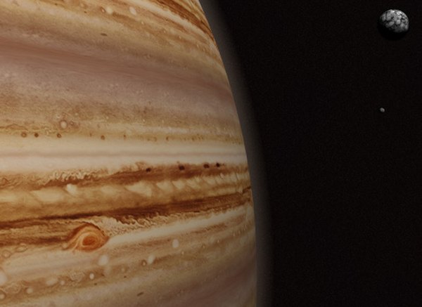 what is jupiter made of gas or rock