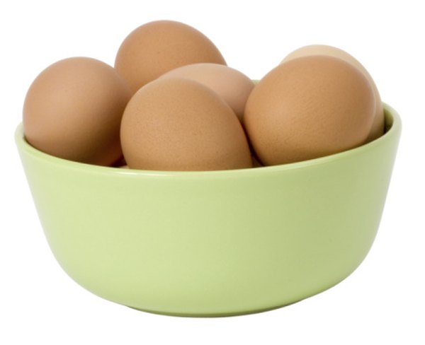 Raw eggs, when lowered gently into salt water, will float.