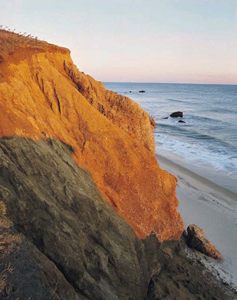 Martha's Vineyard lies within the Embayed Section of the Atlantic Coastal Plain.