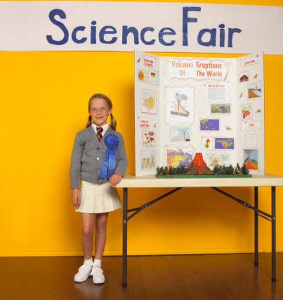 Communicate your results with a display board and a model or props.