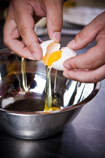 Unlike a raw egg, the naked egg holds its shape.