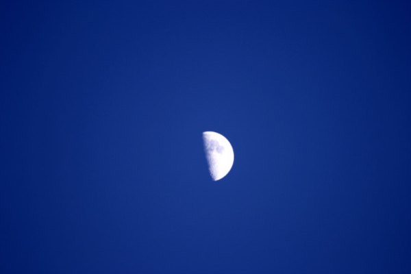 Photo Credit: Photos.com/Photos.com/Getty Images The quarter moon is also called a half moon.