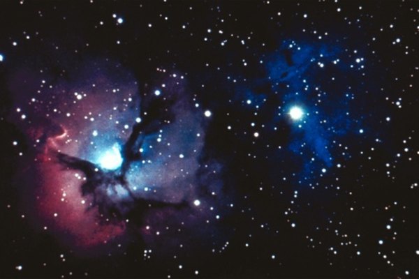 Beautiful pictures of nebulae can be captured through optical telescopes.