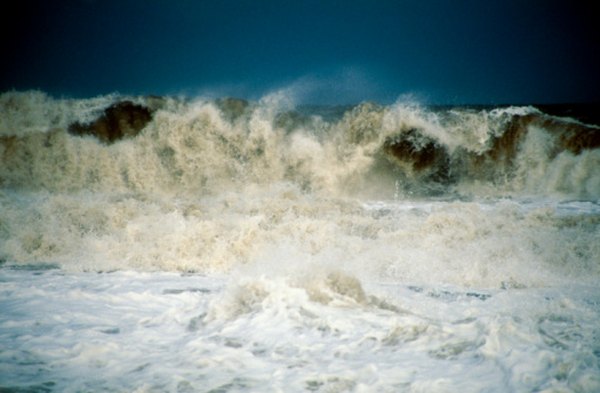 Strong storm surges are common with nor'easters.