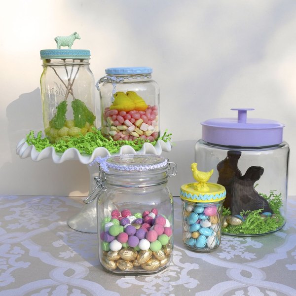 Faça terrários de doces