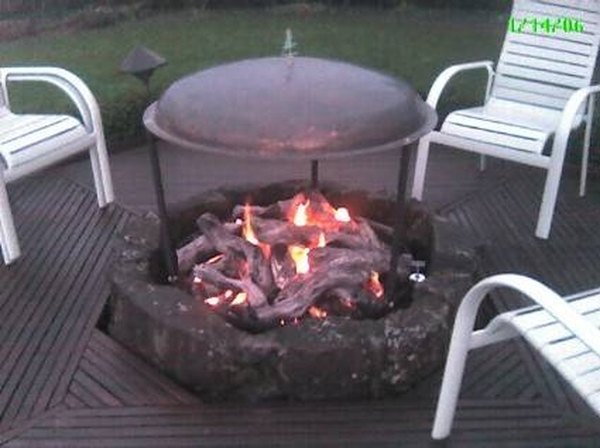 How Does A Gas Fire Pit Work, How Much Gas Does An Outdoor Fire Pit Use