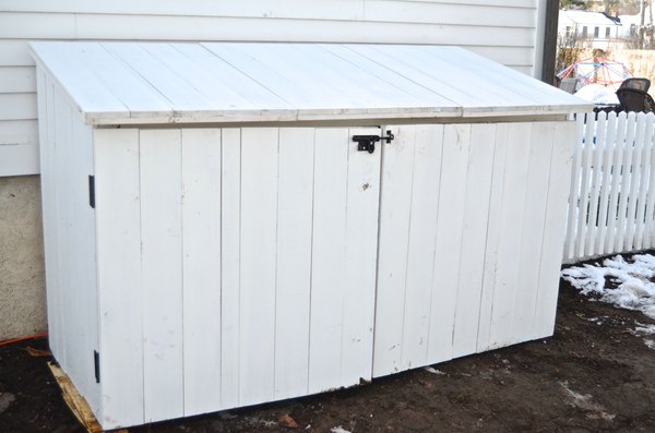 How to Make an Outdoor Garbage Can Shed HomeSteady