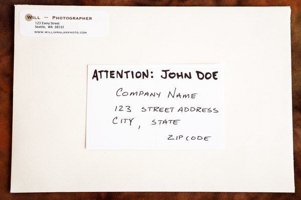 How to Add an Attention on Mailing Envelopes | Bizfluent