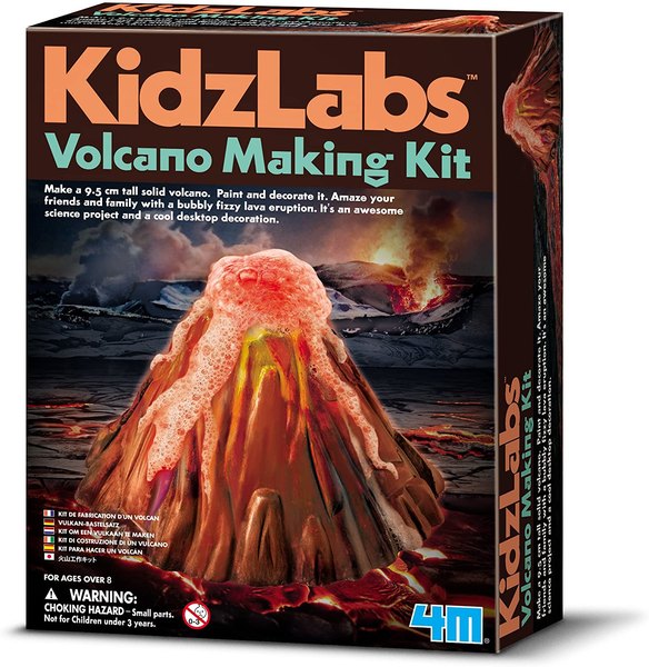 Use this kit to create your own volcano.