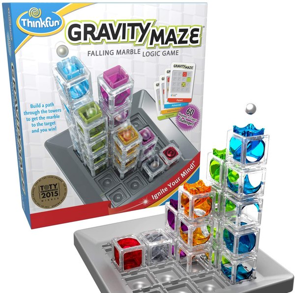 This gravity maze science kit is the perfect math science activity.