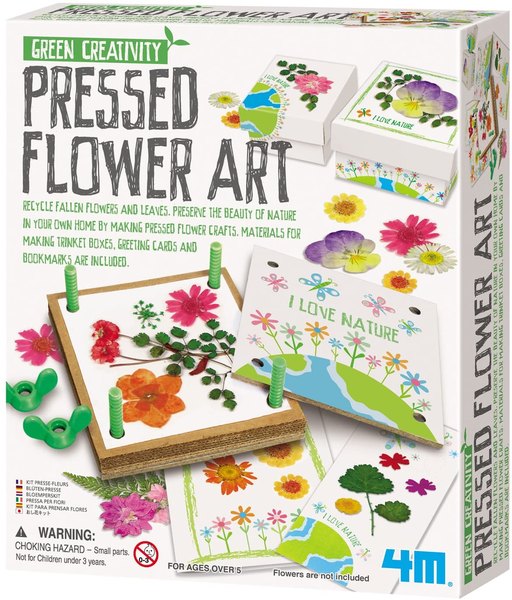 Pressed flower science kit.