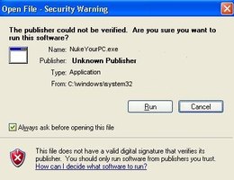 How to Disable the Open File Security Warning on Windows XP Service ...