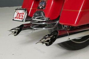 How to Prevent Motorcycle Exhaust Burns | eHow