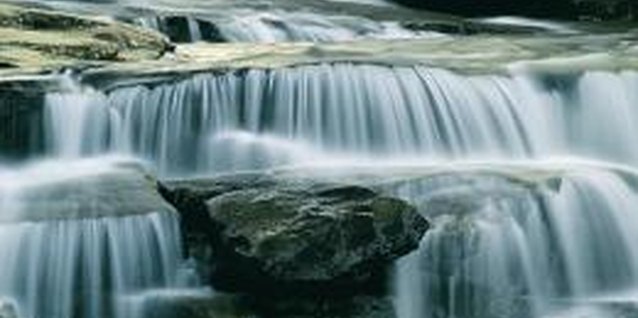 Stone Slab Waterfall