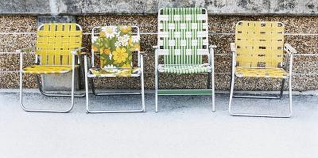 How To Replace Lawn Chair Mesh