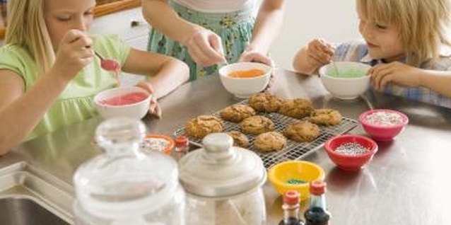 Decorating Cookies With Toddlers