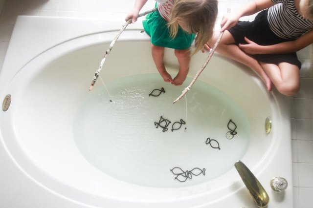 bathtub fishing
