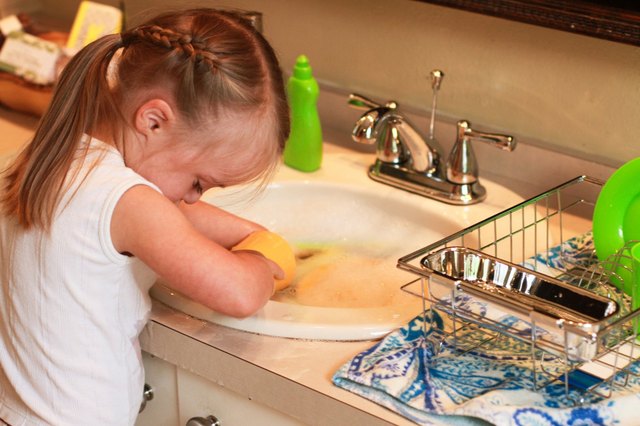 wash dishes