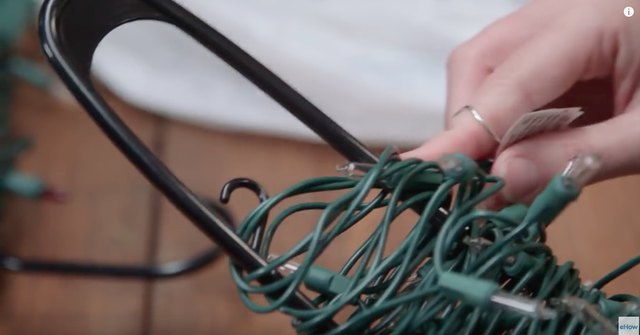 add in more hangers for Christmas lights