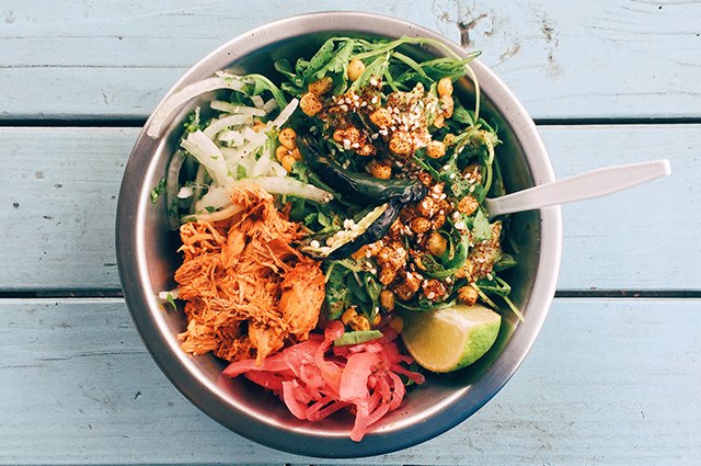 An image of a large salad.