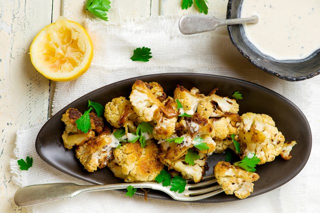 Roasted Cauliflower dish with Parsley