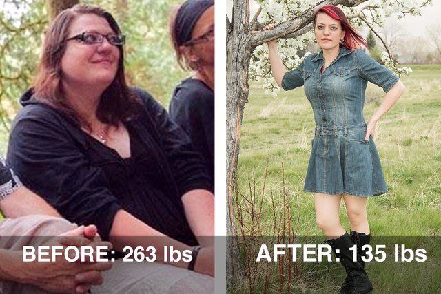 Alanna M.'s before and after photos.