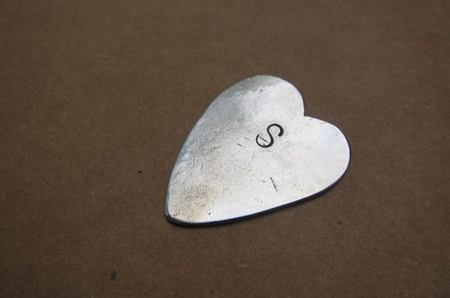 DIY engraved guitar pick