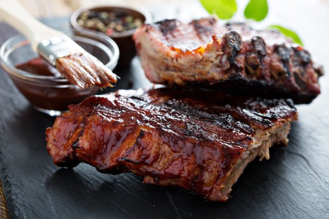 Barbecued pork ribs