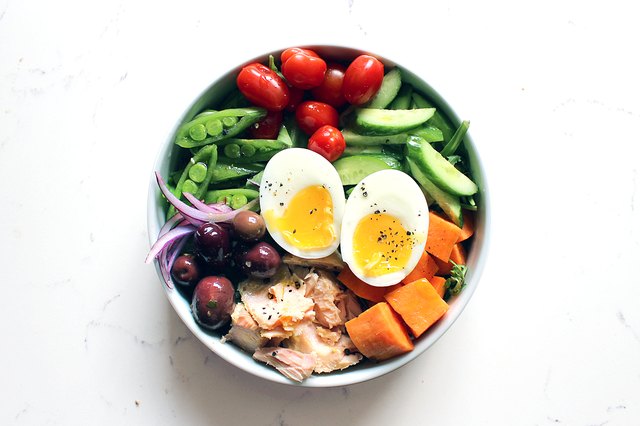 tuna Nicoise salad