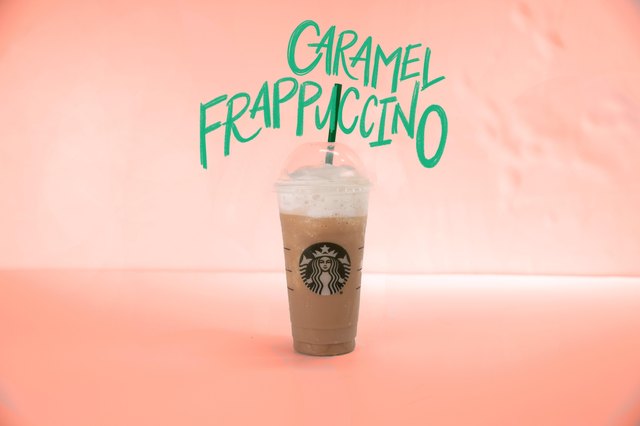 how many calories in a starbucks nonfat caramel frappuccino