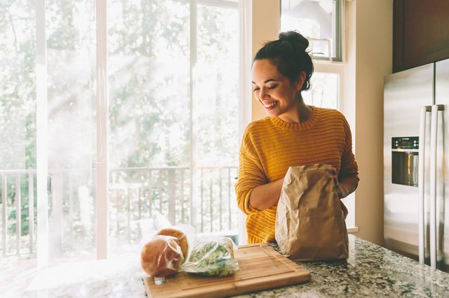 girl in kitchen